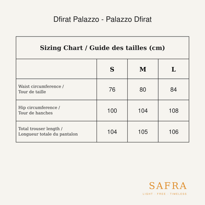 Dfirat Palazzo Pants - Olive